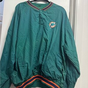NFL Pro Line Starter Jacket with Green and Orange Accents